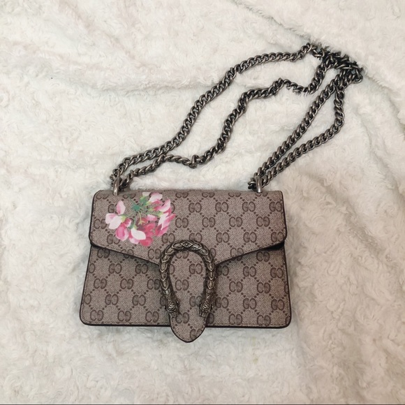 Painted Floral Handbag - Picture 2 of 8